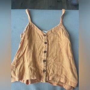 O’Neill Button Down Tank Top in Size XS